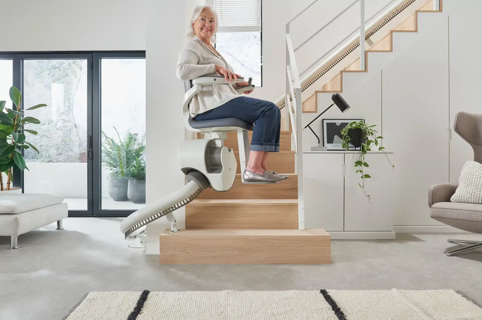 Curved Stairlift
