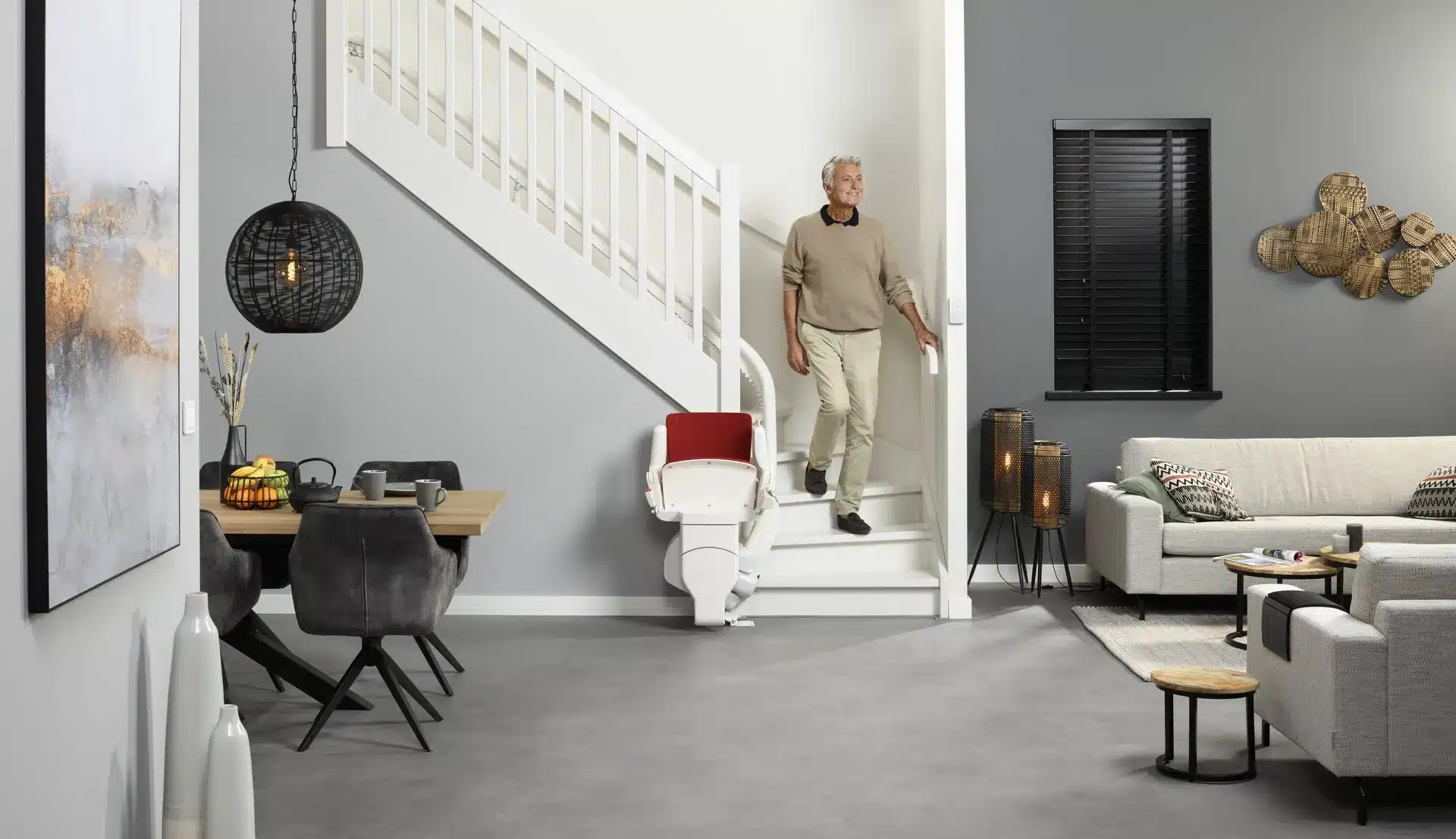 Curved Stairs Stairlift