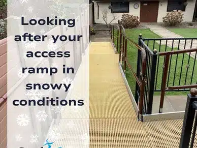 Caring for Your Access Ramp Over the Winter Months