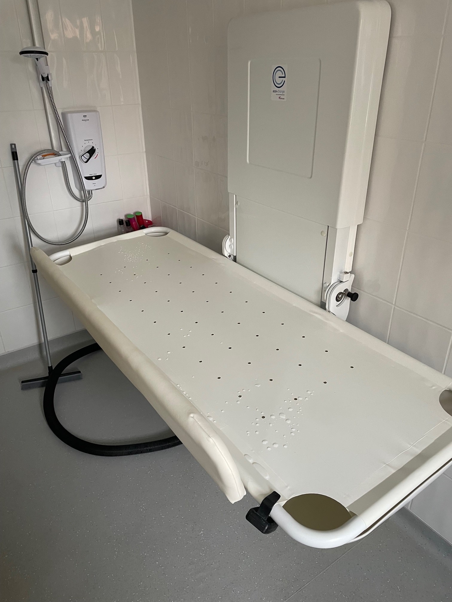 Image of a changing table installed by Candor Care